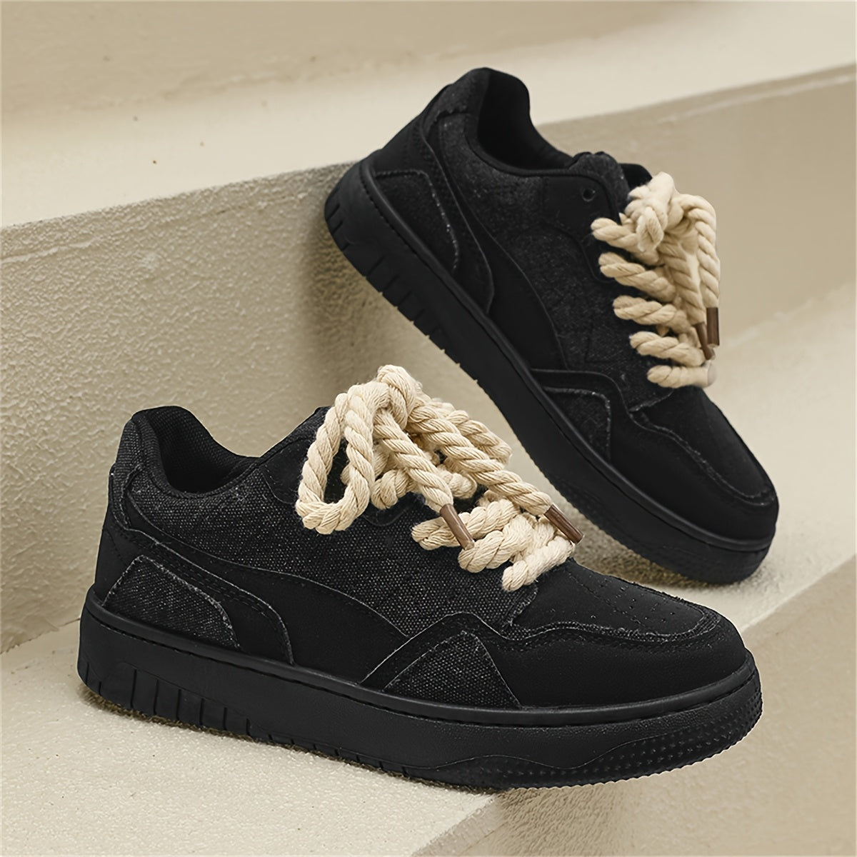 Erkaklar uchun zamonaviy pastki skate poyabzallari qulay ochiq havoda faoliyatlar uchun.