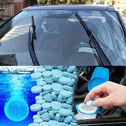 Concentrado para limpiaparabrisas de coche 20/80/160 tabletas sin fragancia, libre de residuos
