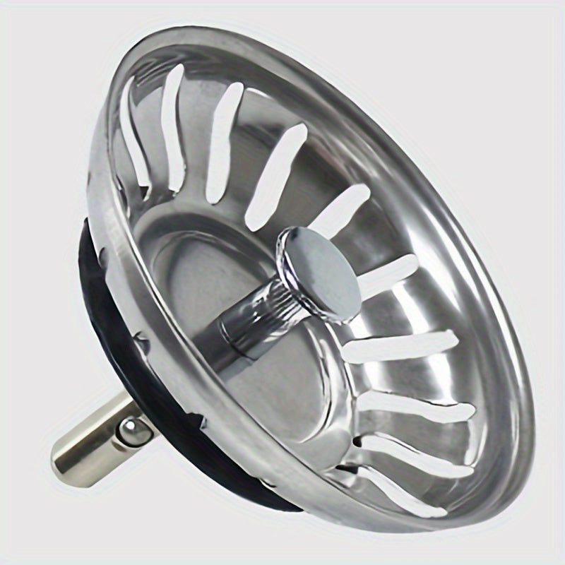 Stainless Steel Kitchen Sink Strainer and Stopper Hair Catcher Drain Protector