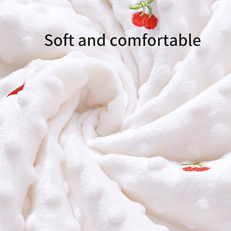 Warm Thickened Throw Blanket for Autumn and Winter Cozy Windproof Quilted Gift