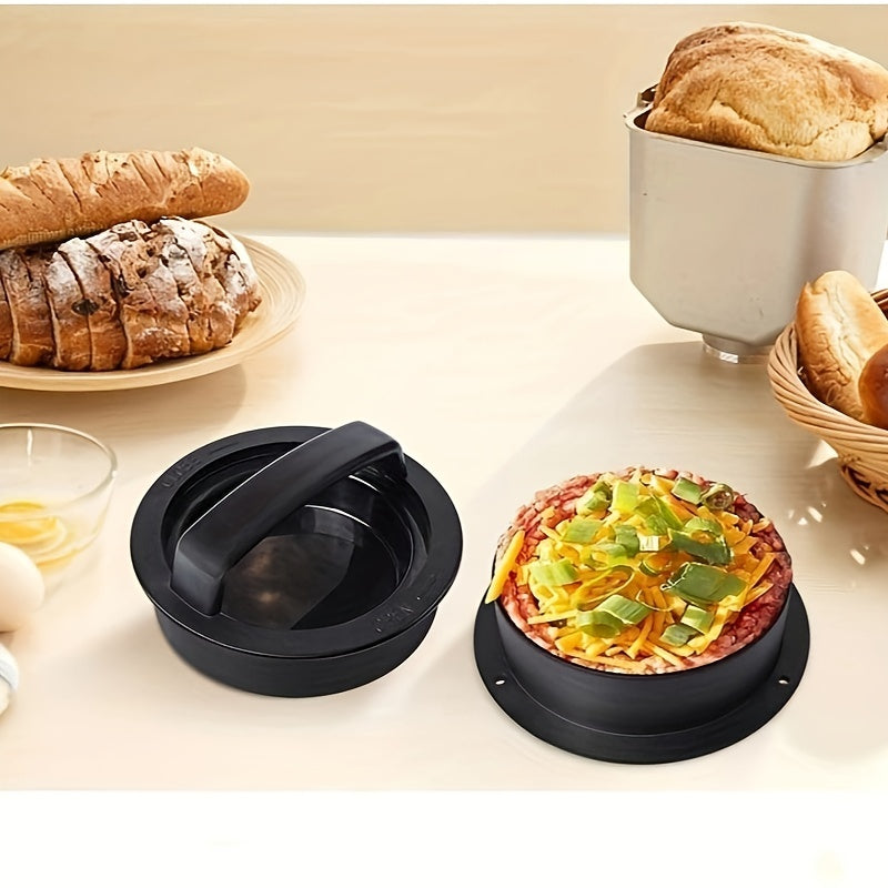 3in1 Burger Press Non-Stick Patty Maker for Perfect Burgers