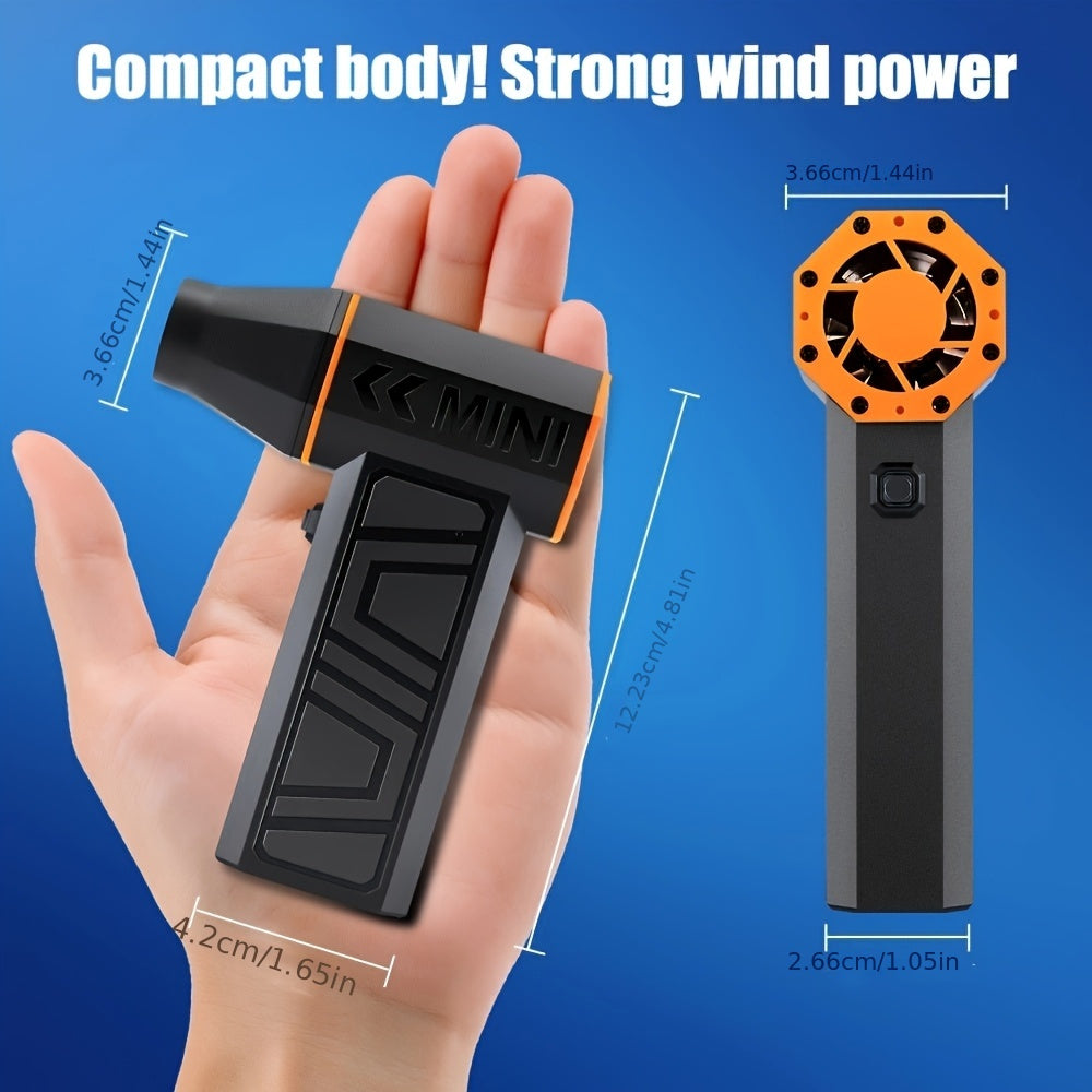 Uzluksiz qo‘l bilan ishlash uchun simsiz dizayni bilan portativ yuqori tezlikli turbo vakuum tozalash va ventilyator. Kompyuter klaviaturalarini tozalash va chang hamda sochlarni olib tashlash uchun ideal. 4 tezlik sozlamalari bilan ta'minlangan.