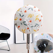Elastic PEVA Vinyl Fan Dust Cover Waterproof Rustic Floral Wall and Floor Fan Protector