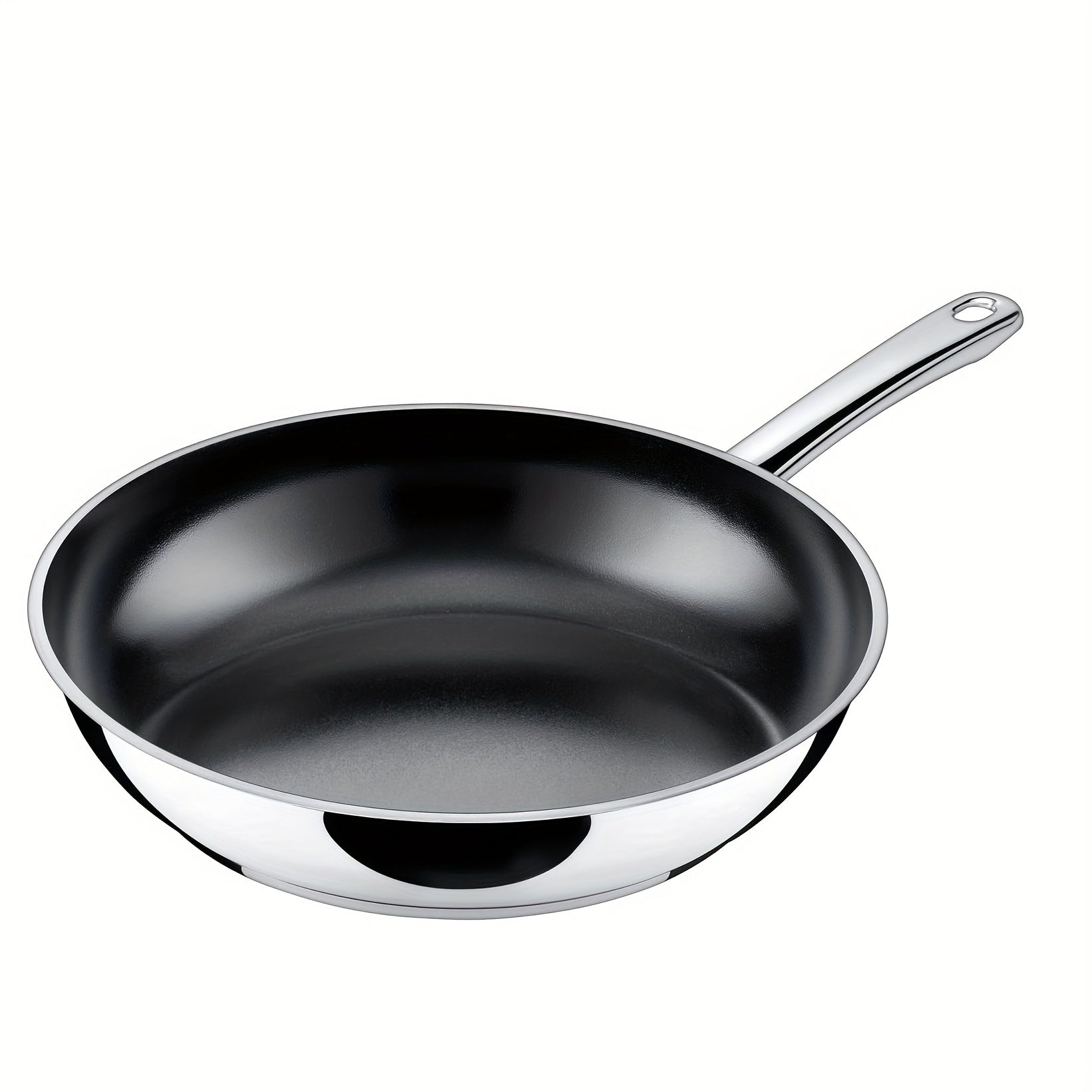 Stainless Steel Non-Stick Frying Pan for Steak and Eggs Induction Safe Dishwasher Friendly