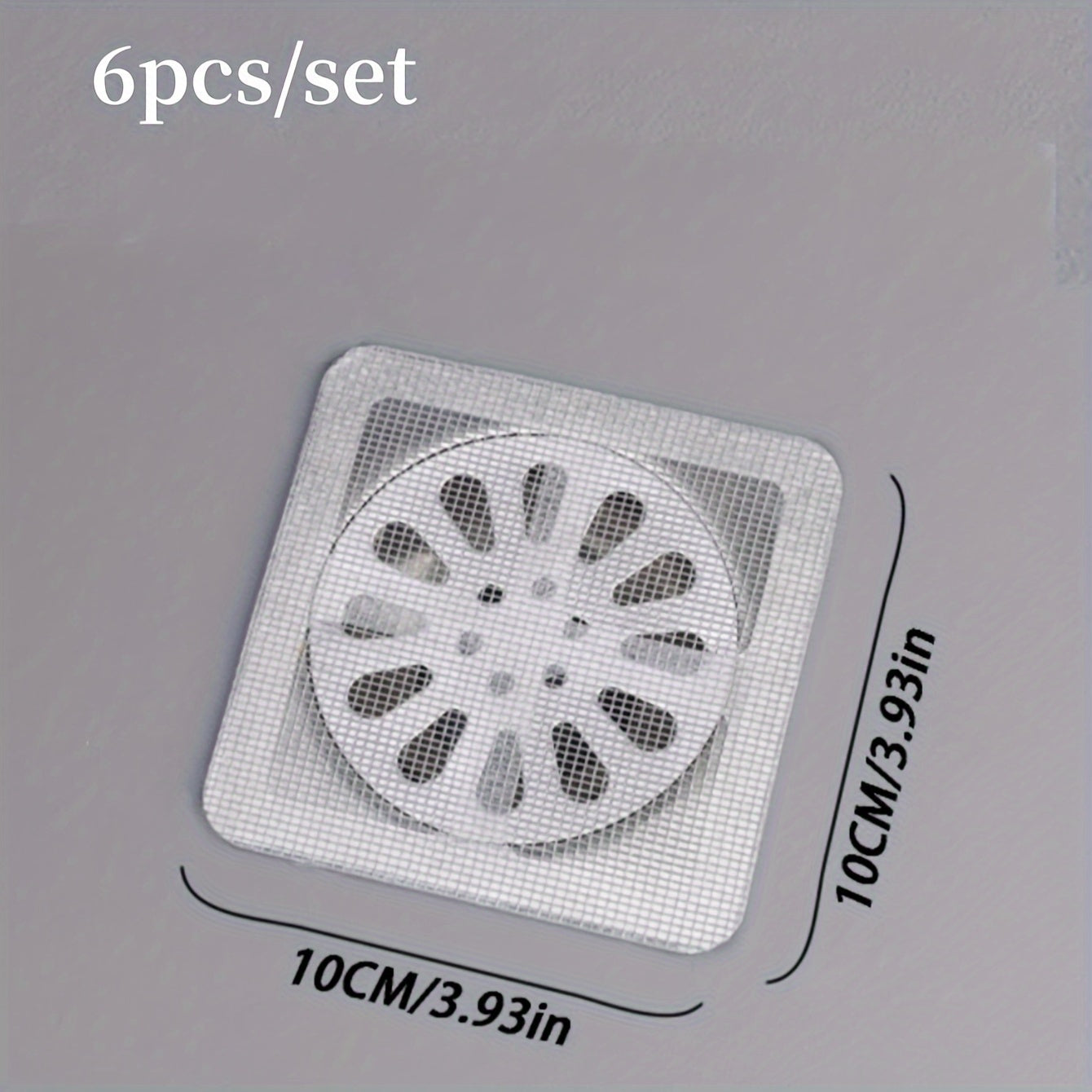 6 Ta Nylon Drayn Strainer Qopqog'i: Soch, Qushtlar va Hidlarni Hamom Lavabolarida To'xtating