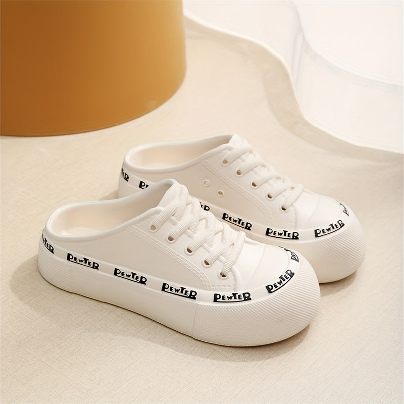 Uniseks kundalik foydalanish uchun qalin poyali, tagli, poyabzal uchun ichki va tashqi foydalanish uchun slippers