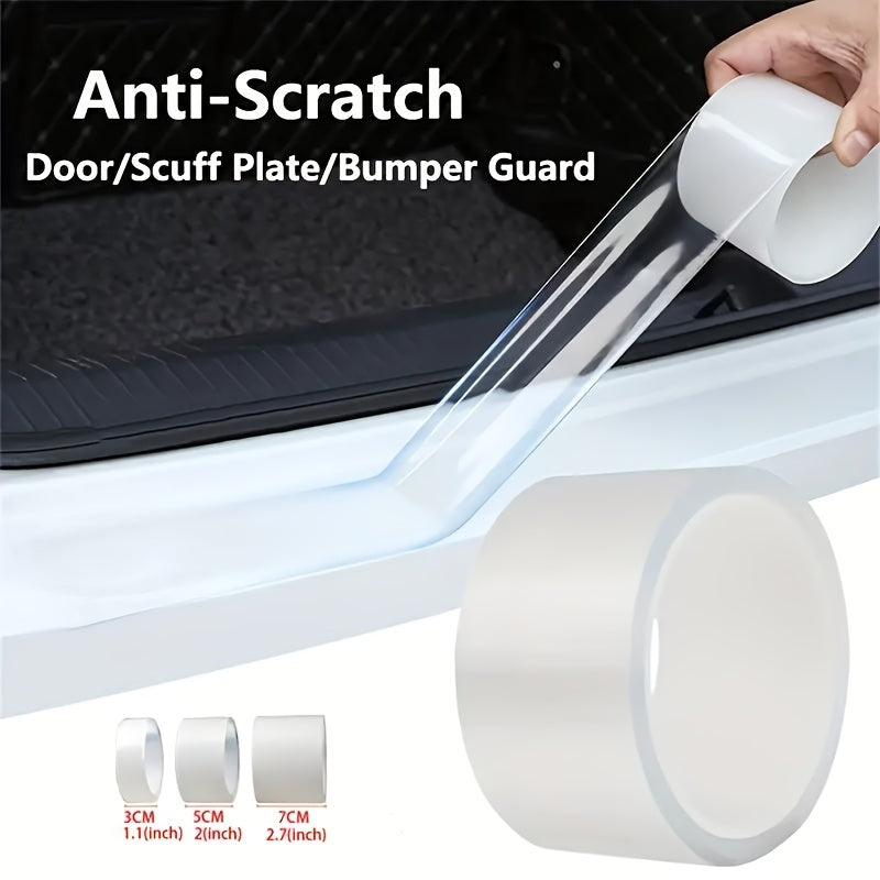 Car Door Protector Stickers for Anti-Scratch Protection Vinyl Car Sill Strip Bumper Tape