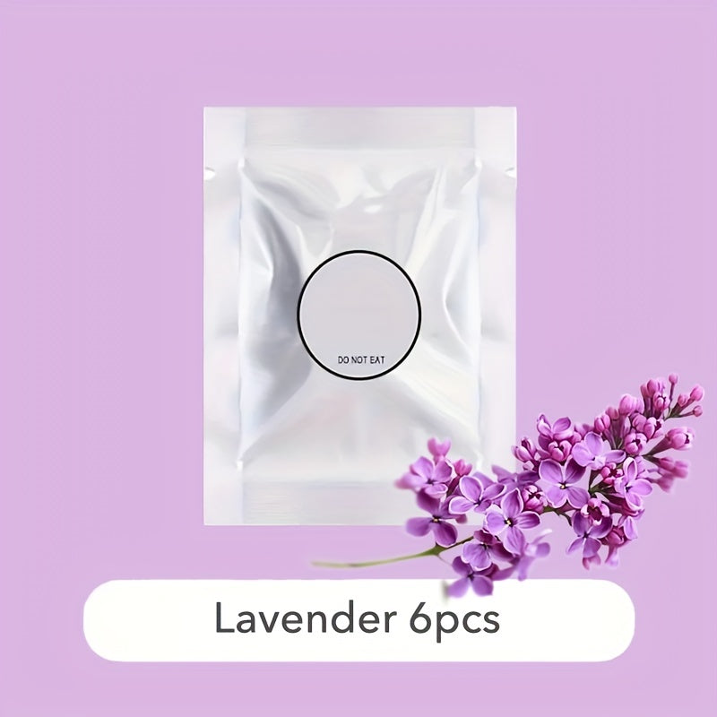 6-Piece Car Air Freshener Set Refill Vent Perfume Long-Lasting Scent