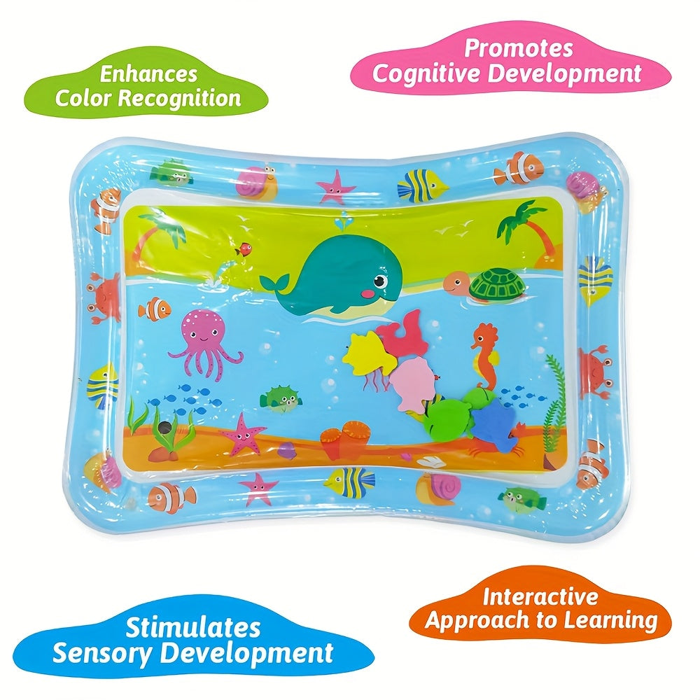 Qiziqarli kit qiyofasiga ega bo'lgan inflatsion suzish havzasi matosi, qorin vaqti va o'yin uchun mukammal