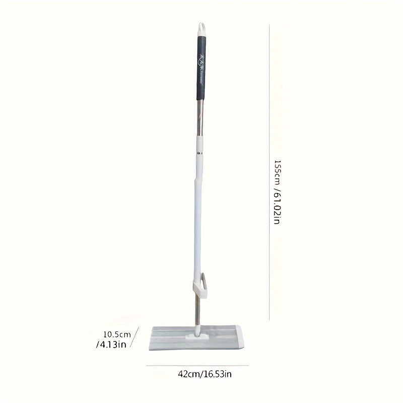 Extendable Flat Mop with 360° Rotation, 41.91cm Wide, Includes 2 Extra Pads