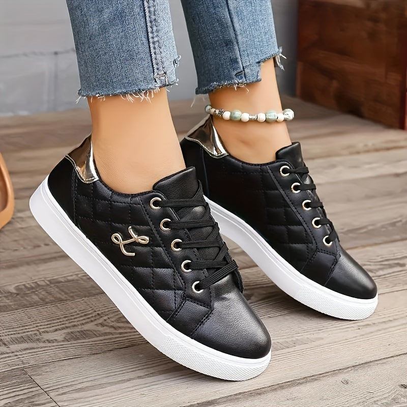 Women's White Casual Sports Shoes for Spring and Summer Travel