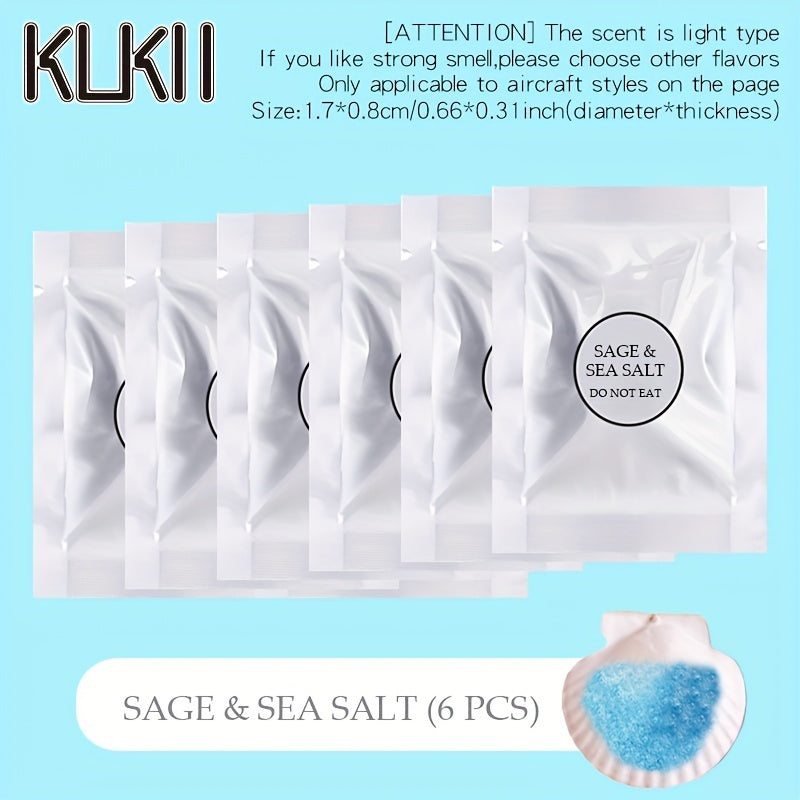 Car Air Freshener Scented Tablets Pack of 6 or 15 for Cars and SUVs