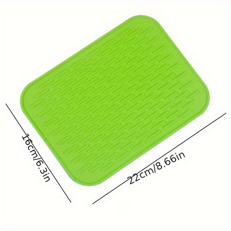 Silicone Trivet Mat for Hot Dishes Heat-Resistant Kitchen Accessory 1pc