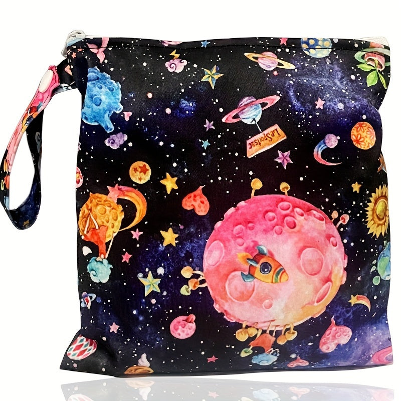 Saqlash va tashkil etish yechimi: Sendvichlar, atıştırmalıklar va non uchun qayta ishlatiladigan nam sumka. Maktab yoki sayohat uchun qo'ltiq bilan suv o'tkazmaydigan zip sumka. O'lchami 18.01*18.01 sm, oshxona saqlash ehtiyojlari uchun mukammal.