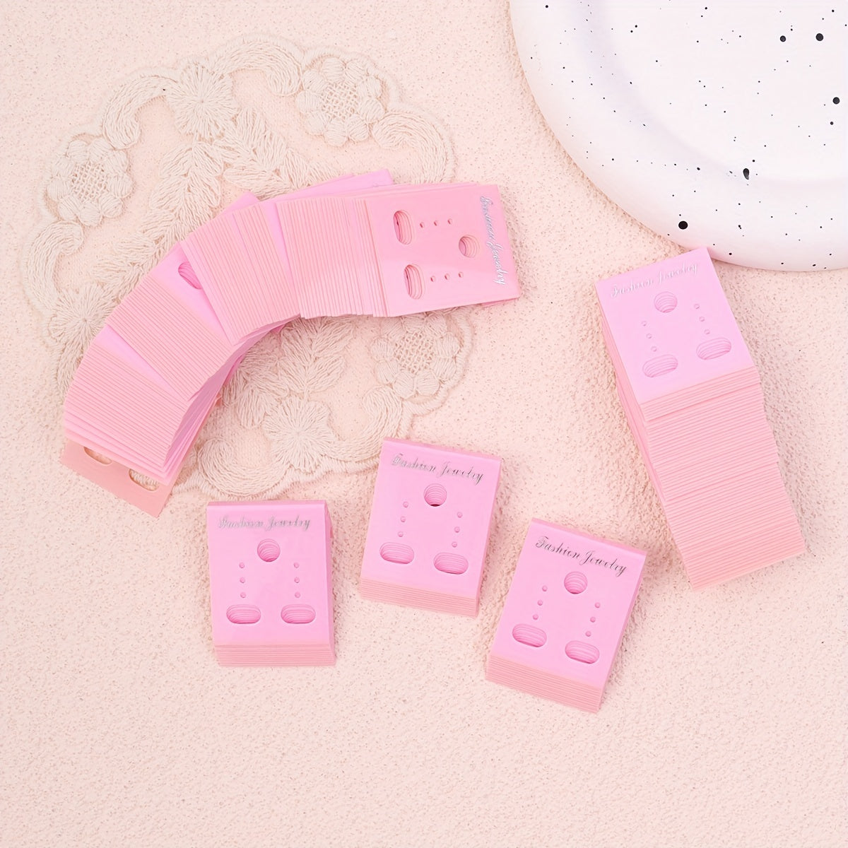 Пластиковая карта для хранения серег на 200 пар, упаковка украшений