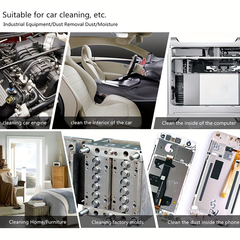 Пистолет для воздушного удара из тяжелой стали с удлиненным рукавом, нескользящая рукоятка