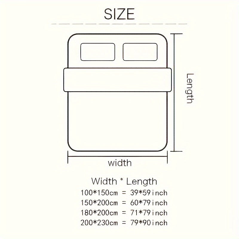 Double-Sided Fleece Taffeta Blanket for Couch Sofa Bed Camping Travel Blue