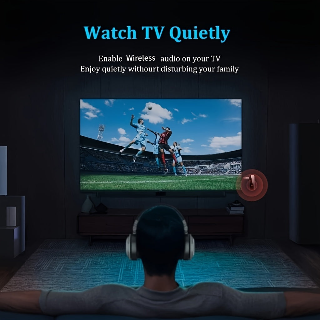 Wireless Car AUX Adapter for Hands-Free Calls and Audio Streaming