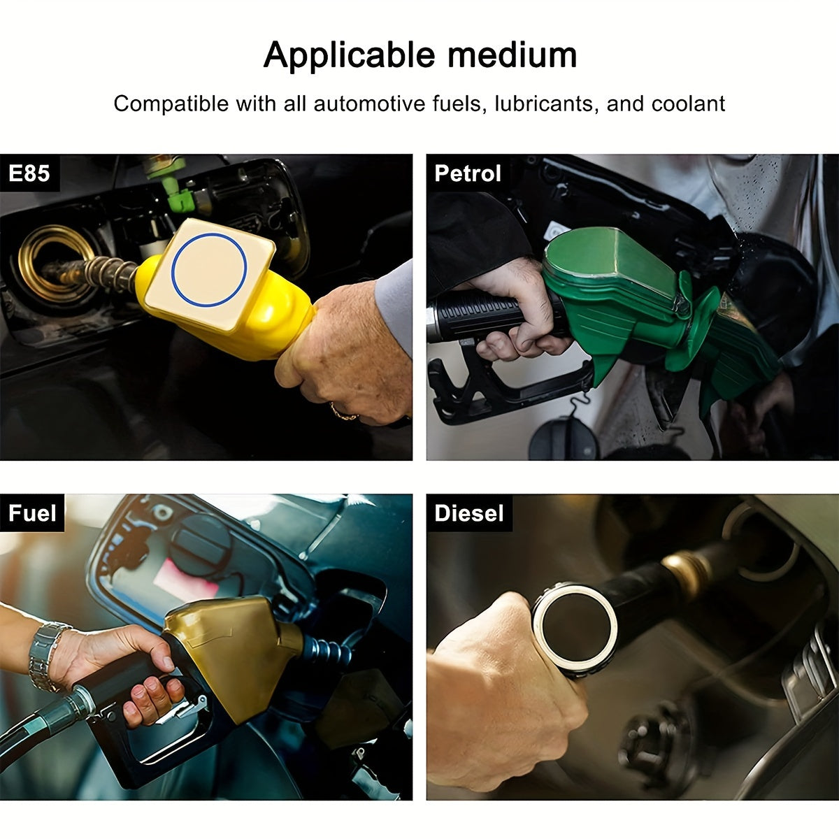 Universal Stainless Steel Braided Fuel Line 5/16 Inch Oil Gas Hose