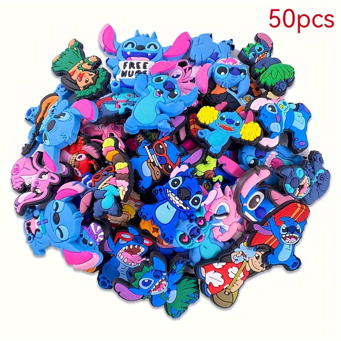 Kids Shoe Buckles PVC Shoe Decorations Set for DIY Shoe Embellishments