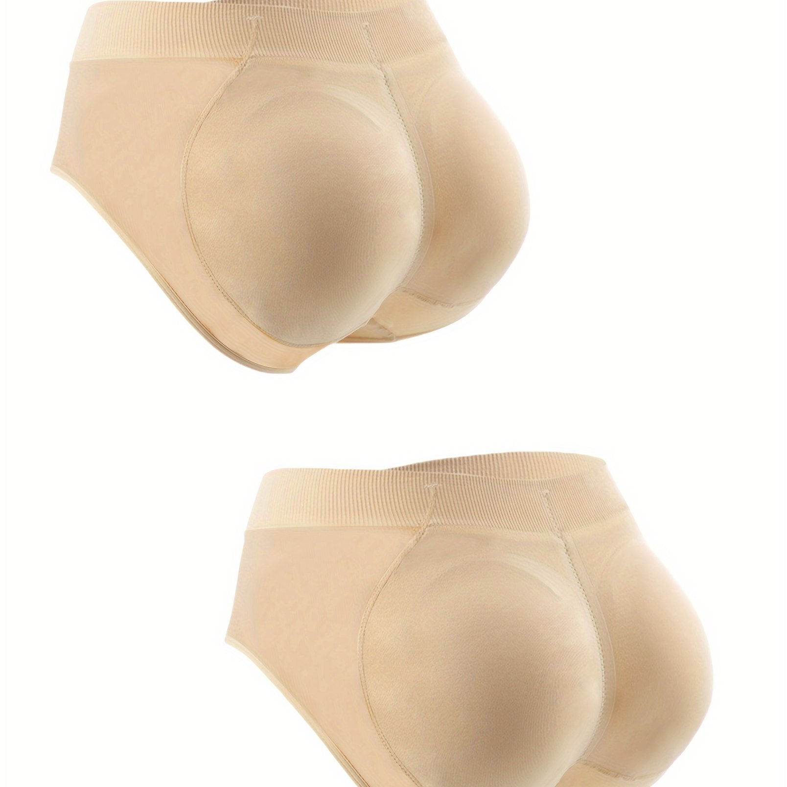 Women Padded Shaping Panties Breathable Butt Lifting Underwear Set
