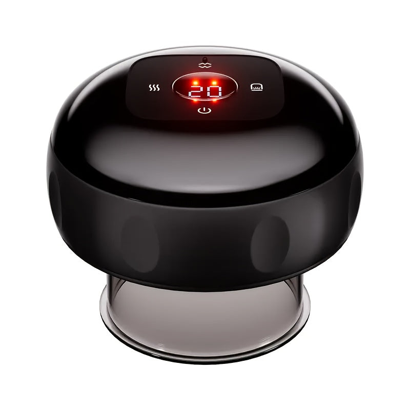 Set de ventosas eléctricas con máquina inteligente dinámica, masajeador de vacío 4 en 1, 12 niveles