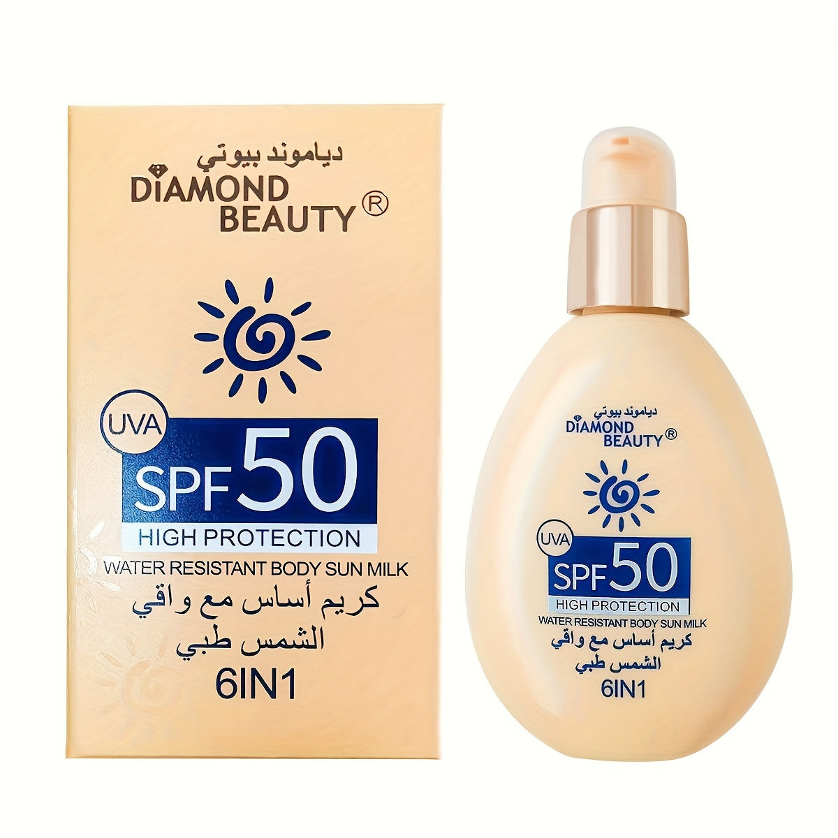 Unisex Lightweight Foundation with Sunscreen Waterproof Long-Lasting