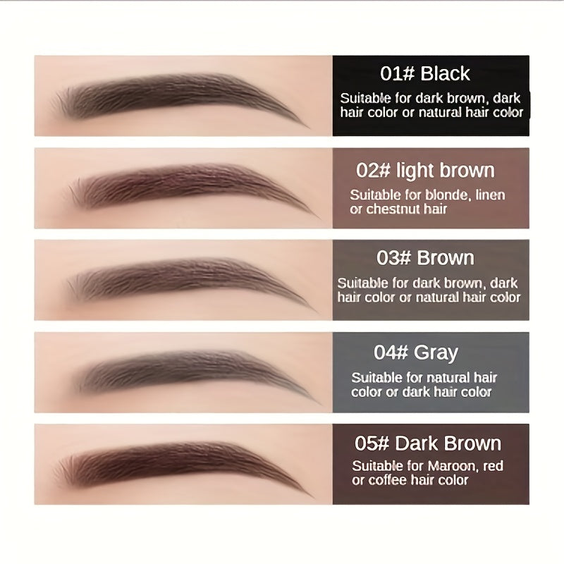 Women's Waterproof Multi-Color Double-Ended Eyebrow Pen