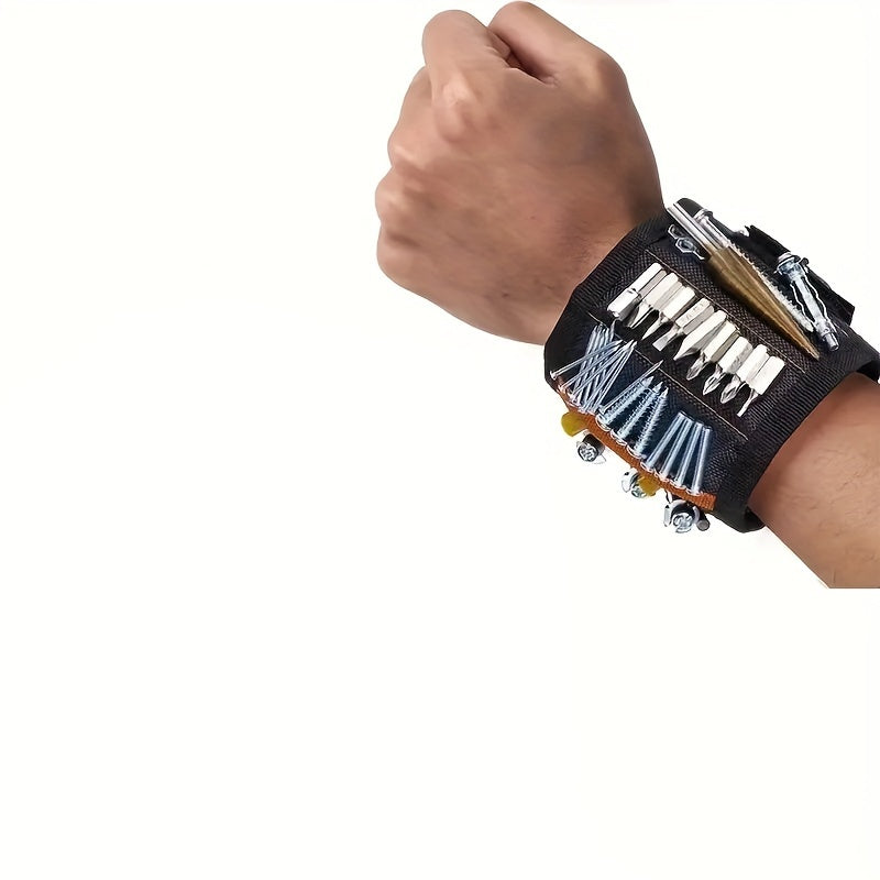 Magnetic Wristband for Tools Magnetic Support for Screws Nails Bolts