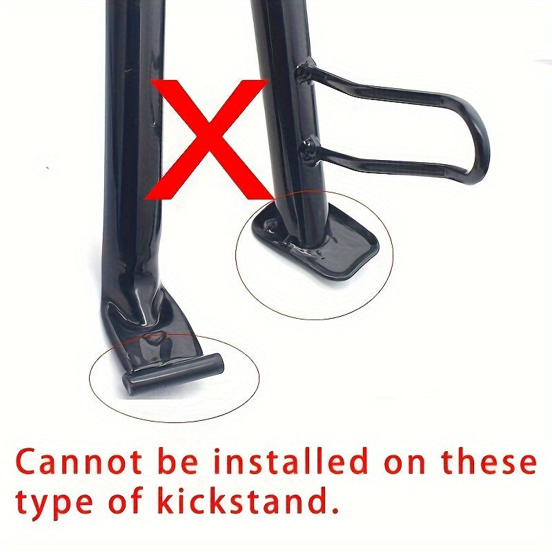 Motorcycle Support Paddle Non-Slip Side Support Pad for Stability and Comfort