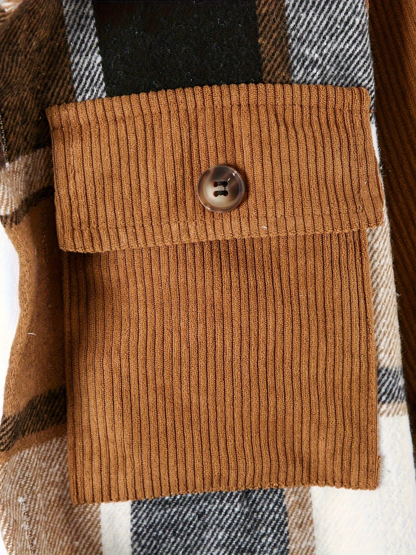 Boys Plaid Hooded Suit Fall Winter Tartan Polyester Casual Over 3 Years