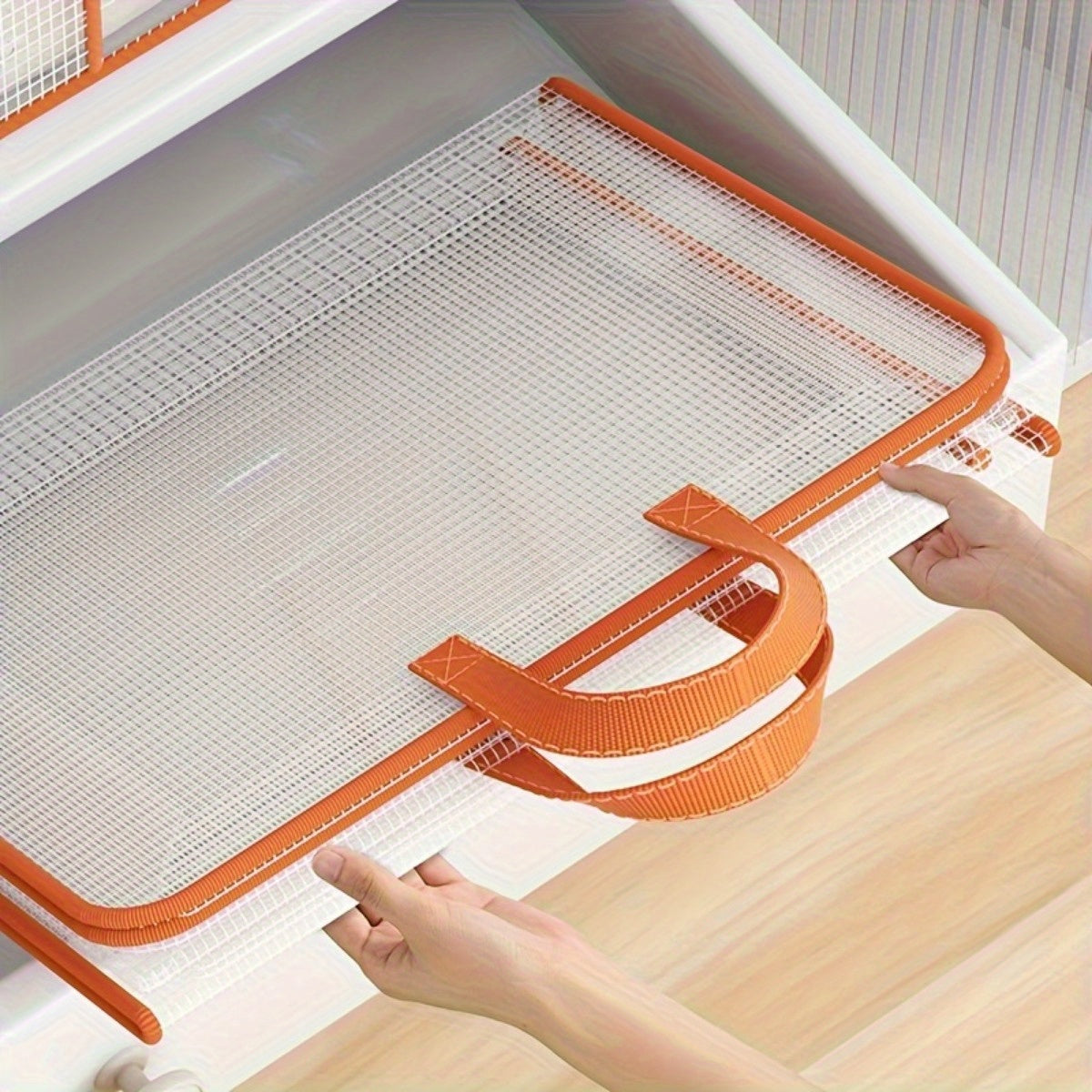 Bolsa de almacenamiento impermeable de PVC para ropa y edredones, organizador transparente a prueba de humedad con cremallera y asas