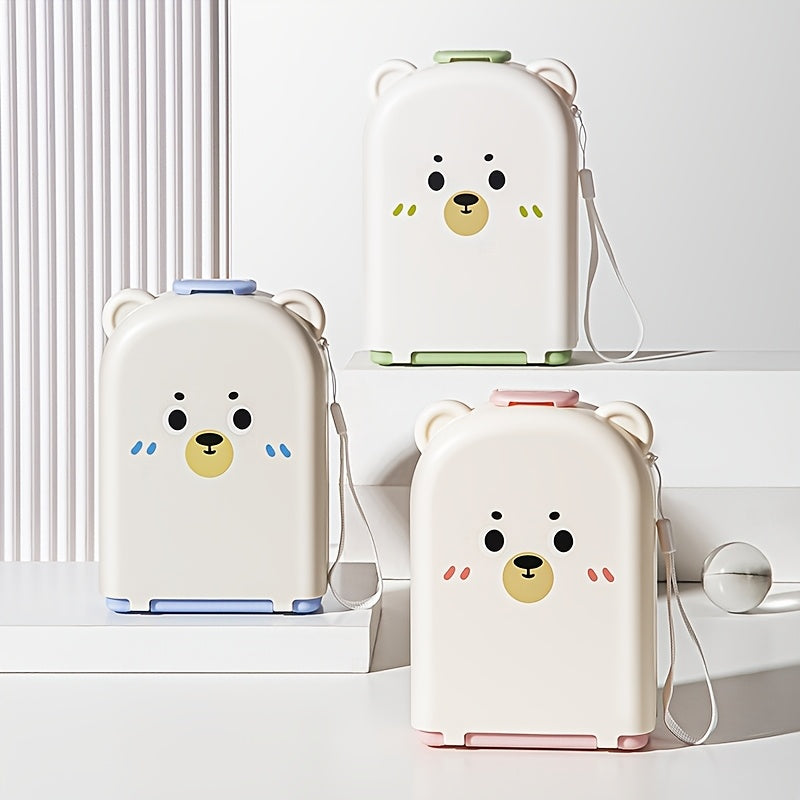 To'plamga maxsus yuvish uchun mo'ljallangan silikon portativ shisha cho'tkasi, drenaj tayoqchasini saqlash qutisi, sayohat tozalash cho'tkalari to'plami va teddy ayiq portativ tozalash cho'tkasi kiradi.