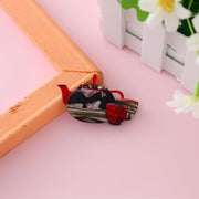 Acrylic Kettle-Shaped Brooch Pin for Clothing and Accessories