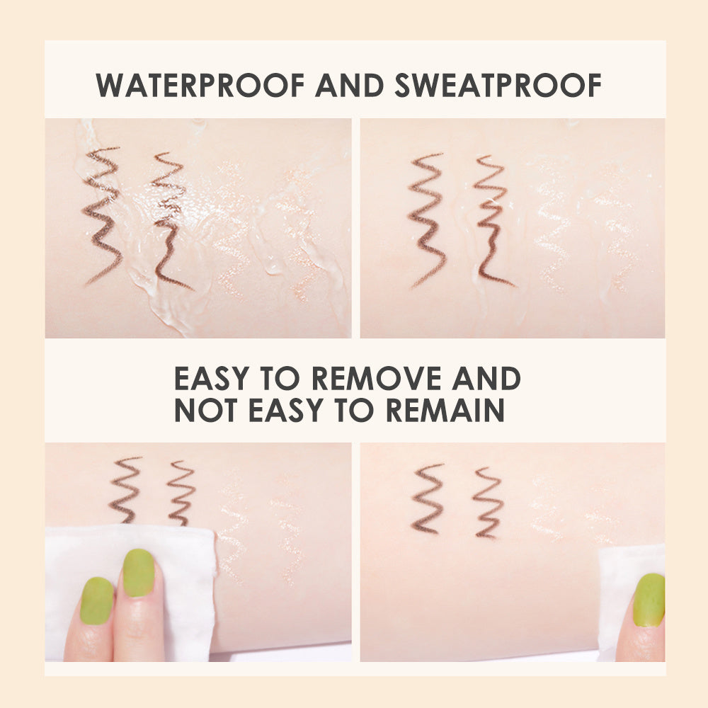 Women's Waterproof Eyeliner Pen Smooth Quick-Drying Long-Lasting Makeup Tool