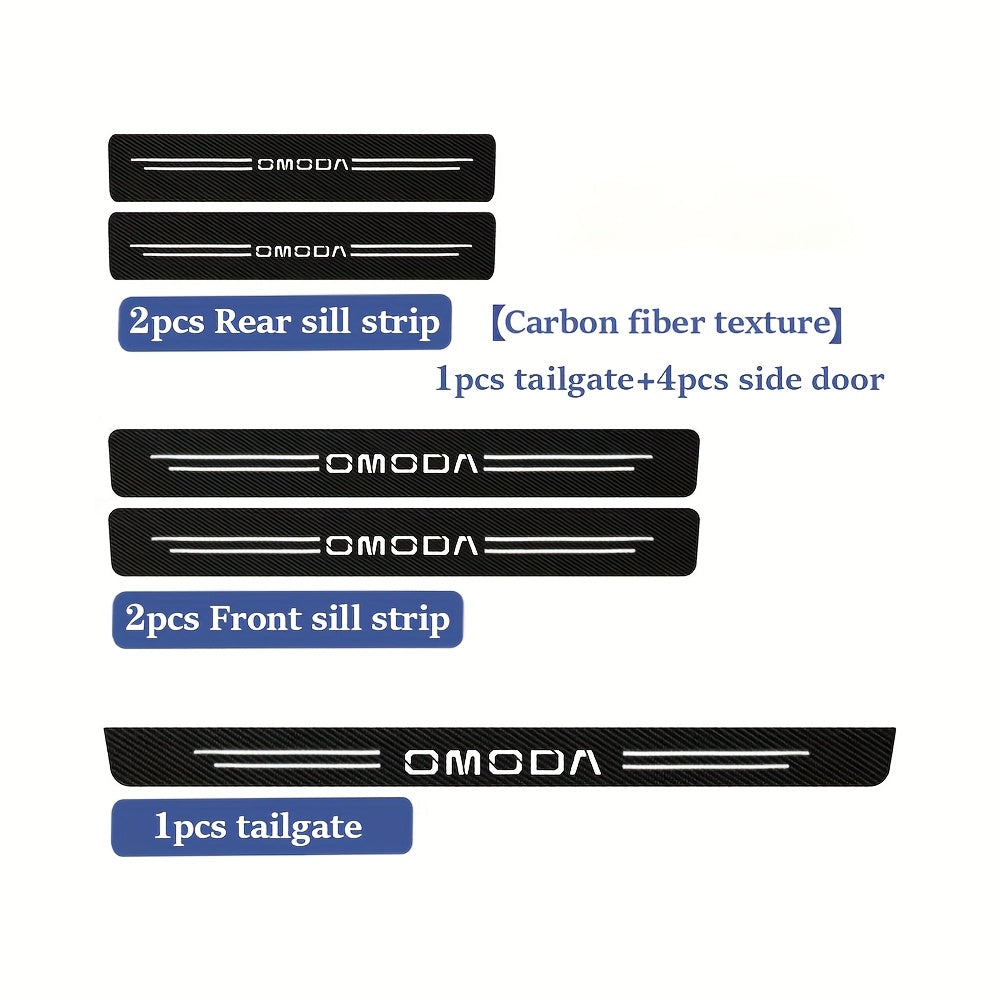 Car Sill Protector Sticker Welcome Pedal Guard for SUV Car Door Edge Strip