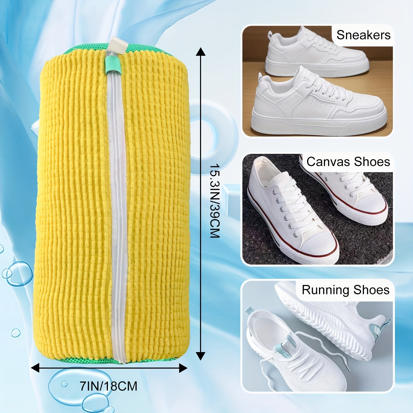 2-Piece Shoe Care Bags for Shoe Deformation Prevention and Cleaning at Home