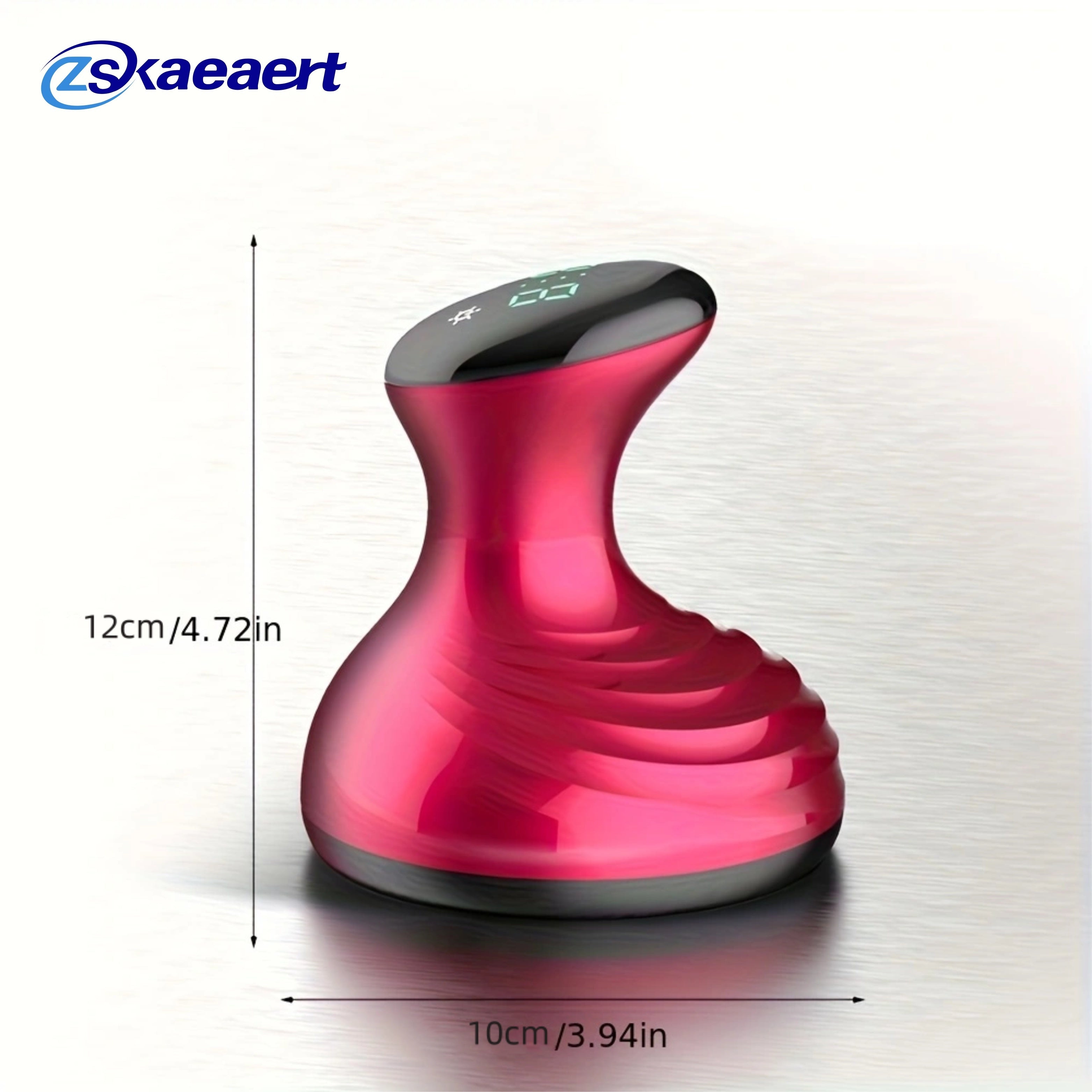 Electric Cupping Massager with Temperature and Strength Levels Portable Rechargeable Back Massage Tool for Women Men Seniors