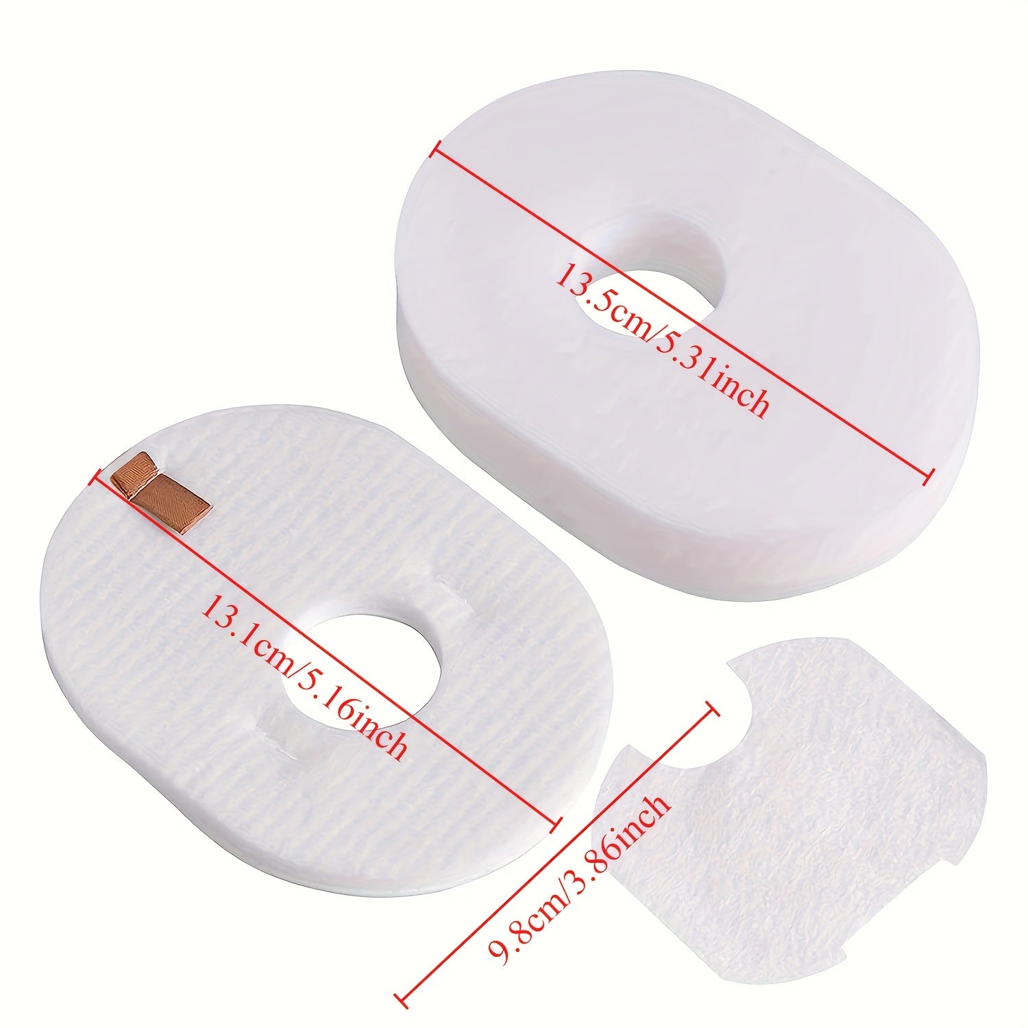 Vacuum Filter Replacement Kit for Ultra-Light Vacuum Cleaner with Post and Foam Filters