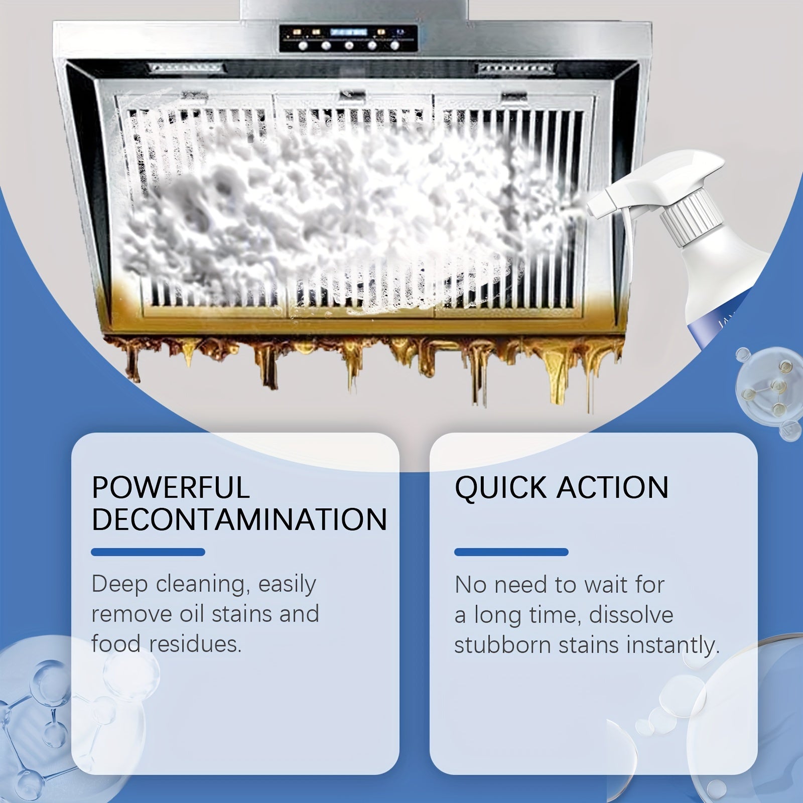 Limonli Oshxona Ko'pik Tozalagichi: Pishirish yuzasi va asboblar uchun mukammal, qoldiq qoldirmaydi va yuzalarni parlatadi