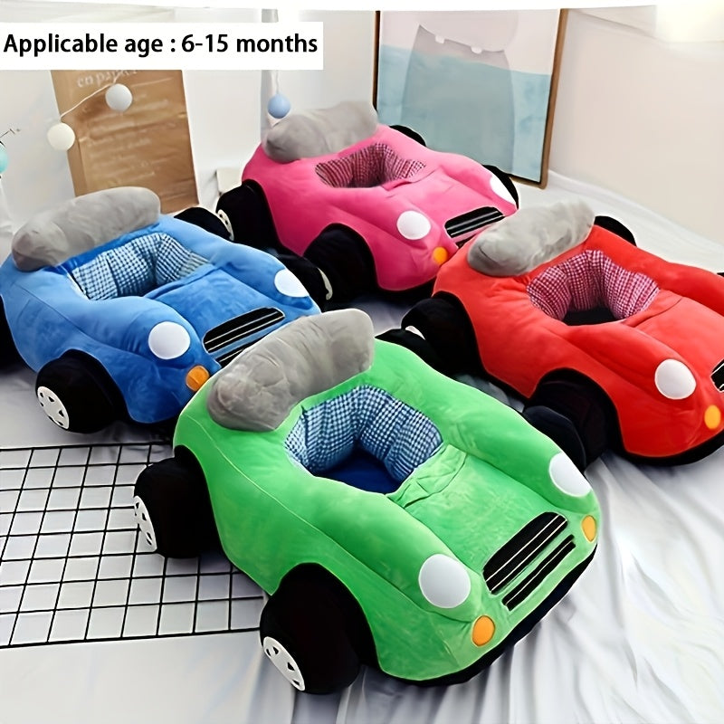 Bolalar uchun avtomobil shaklidagi yumshoq o‘rganish kreslasi, 3-14 yosh uchun, o‘yin xonasi uchun yumshoq buriladigan divan
