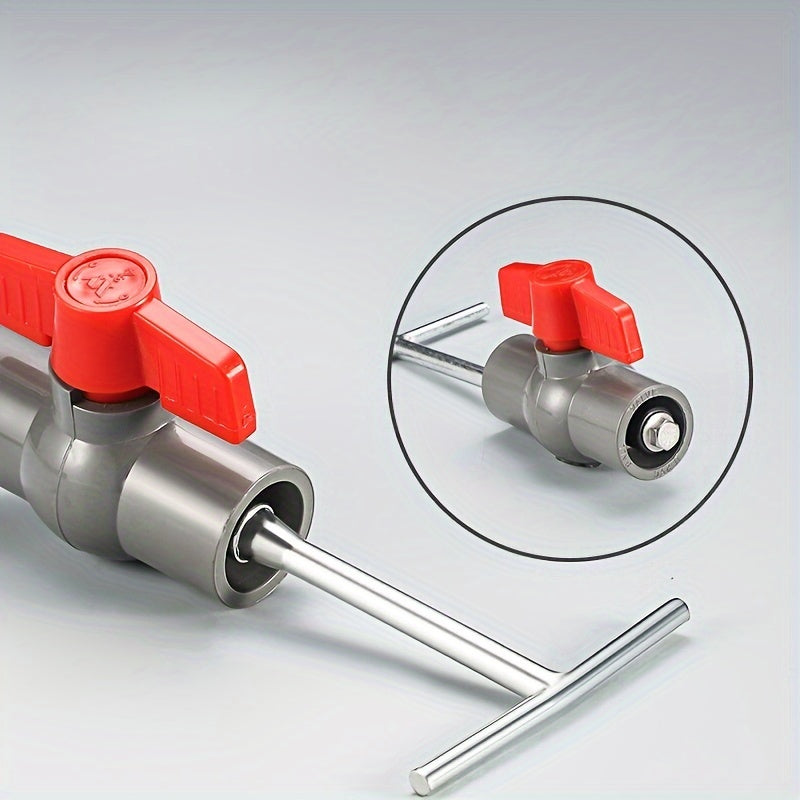 Stainless Steel Plumbing Repair Tool Set with T-Handle and Expansion Heads