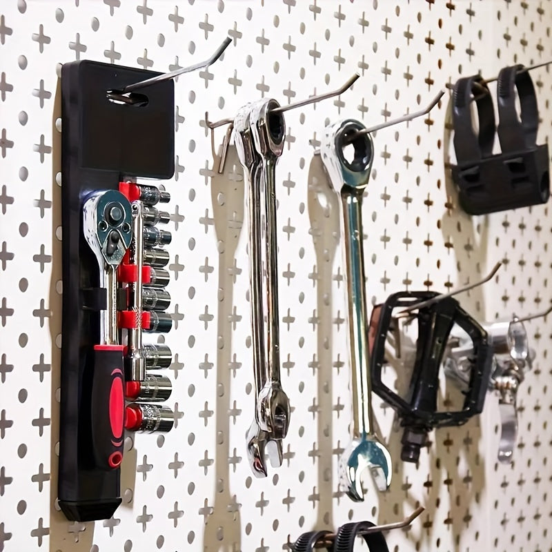 Набор торцевых ключей с трещоткой на 12 предметов с 10 головками 4-13 мм и удлинителем