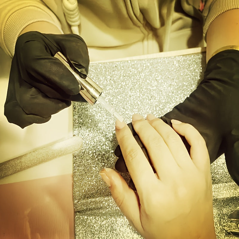 Black Nitrile Disposable Gloves Powder-Free Non-Slip Lightweight Ambidextrous for Kitchen and Home Cleaning