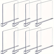 Plastic Bag Storage Dividers Sets of 2 4 6 8 12 for Closet Bathroom Office Organization