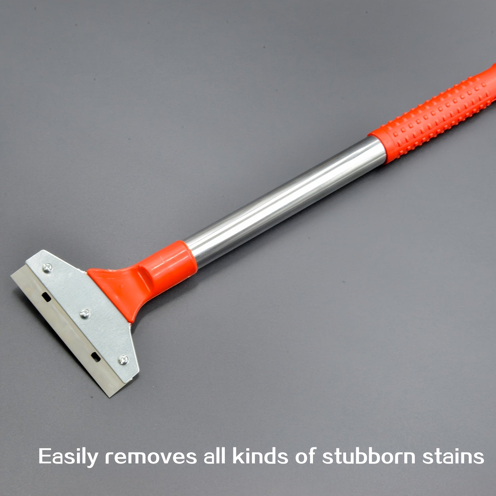 Set of 2 Multipurpose Cleaning Tools Scraper and Work Gloves for Walls and Floors