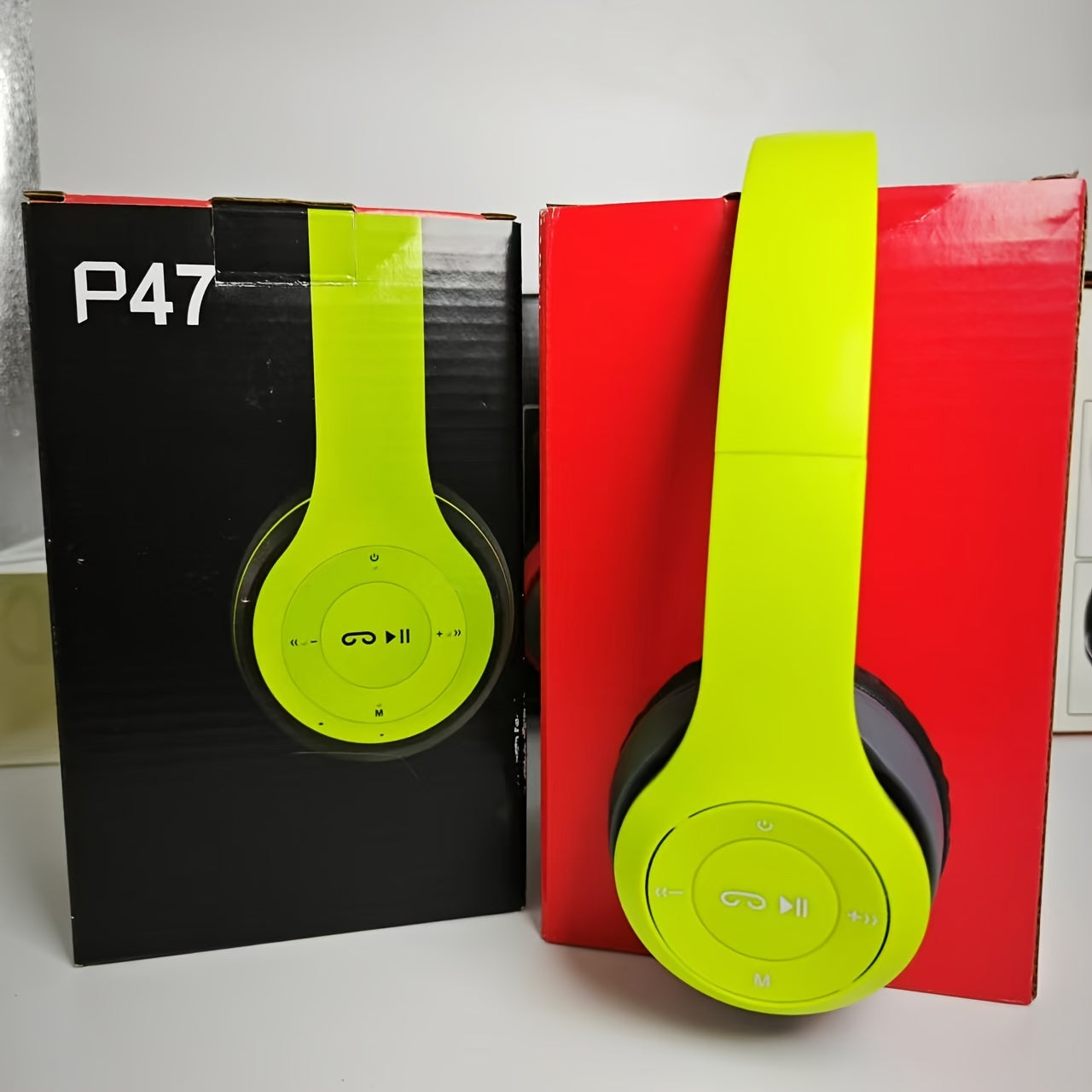 Wireless Over-Ear Headphones with Microphone for Gaming and Music