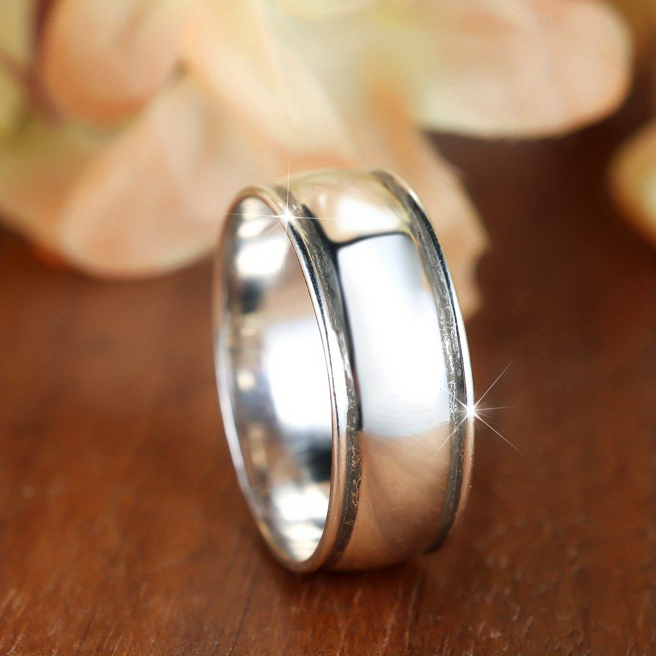Anillo de plata de ley estilo bohemio con cúpula para mujer joyería