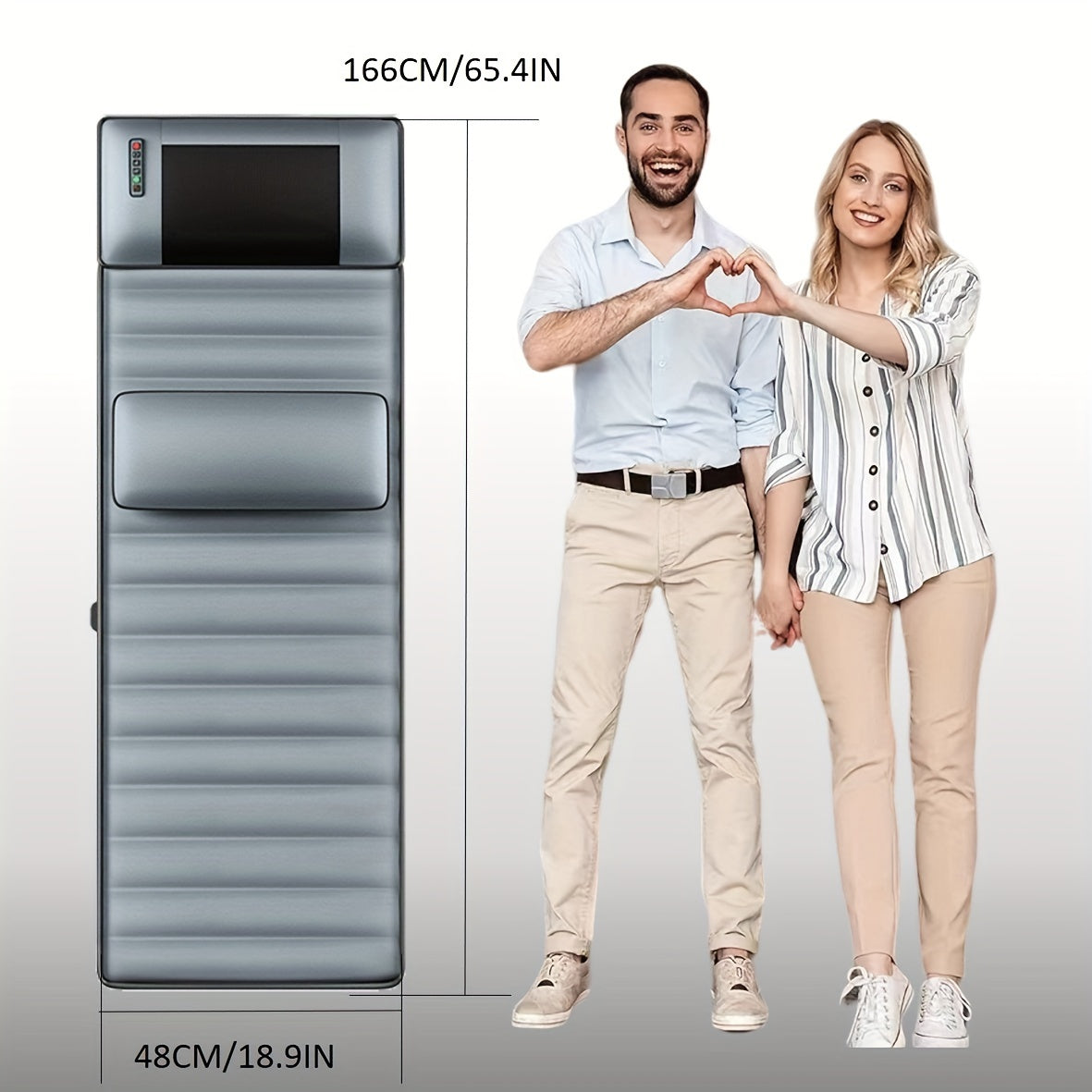 Full Body Massage Pad with Shiatsu Heat Vibration Velvet Fabric for Home Office Relaxation