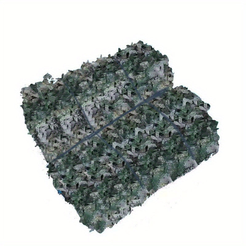 Camouflage Net 5x3m Sunshade Cloth for Outdoor Use Green Blue Brown